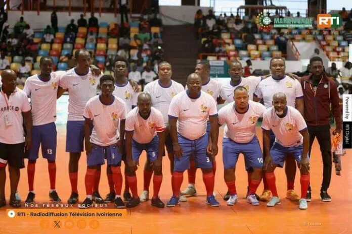 Éclatante victoire de la France contre la Jamaïque au Palais des Sports de Treichville lors de la Coupe du Monde de Maracana « Mara Monde ».